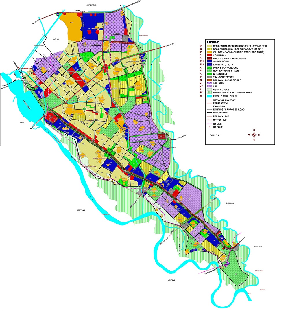 Noida Map 